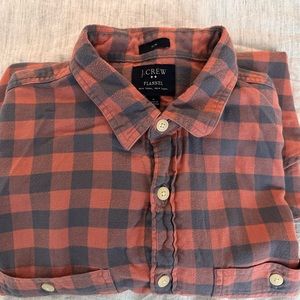J Crew - 100% Cotton Midweight Flannel